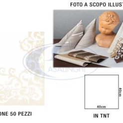 Tovaglioli Airlaid Cm.40X40 Set 50 Pz. Regal Corda-8029055120978