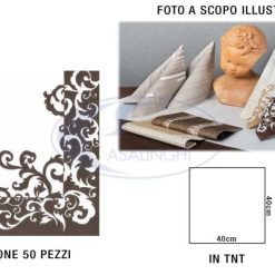 Tovaglioli Airlaid Cm.40X40 Set 50 Pz. Regal Marro-8029055120992