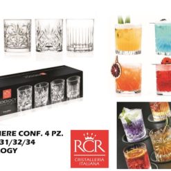 Bicchiere Conf. 4 Pz. Cl.36/31/32/34 Mixology-8007815262496