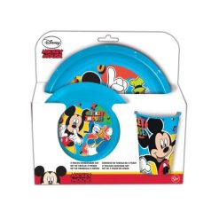 Set Pappa 3 Pz. Piatto Fondo+Piano+Bicchiere-8412497501151