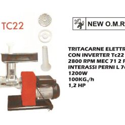Tritacarne Elettrico Tc22 Corto C/Acc.Tc22 12-8000701956448