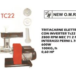 Tritacarne Elettrico Tc22 Corto C/Acc.Tc22 60-8000701956455