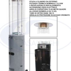Stufa A Cilindro Gpl X Esterno 13