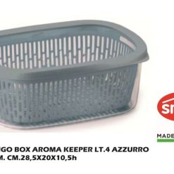 Frigo Box Aroma Keeper Lt.4 Azzurro-8001136904509