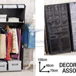 Armadietto Tnt 1 Ripiano Cm.70X46X150H 2 Col. Star-8021785445109