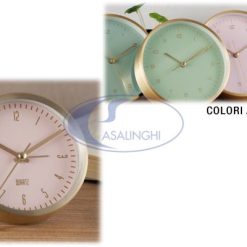 Sveglia Tonda Alluminio D.9 Col.Ass.-8021785546257