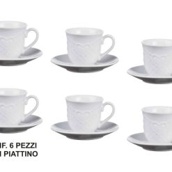 Tazzine Caffe' Conf. 6 Pz. C/Piatt.-8021785660700