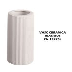 Vaso Ceramica Blanque Cm.13X25H-8021785675544