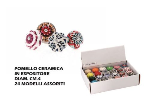 Pomello Ceramica Modelli Assortiti-8021785688643