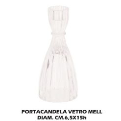 Portacadela Vetro Mell Cm.6
