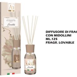 Diffusore Fragranze Con Bastonc. Ml.125 Lovable-8021785730892