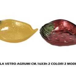 Ciotola Vetro Agrumi Cm.16X3H 2 Ass.-8021785735668