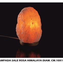 Lampada Sale Rosa Himalaya Diam. Cm.10X15H-8021785737617