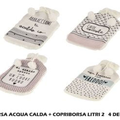 Borsa Acqua Calda+Copriborsa Lt.2 4 Decori-8021785751910