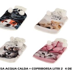 Borsa Acqua Calda+Copriborsa Lt.2 4 Decori-8021785751927