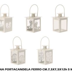 Lanterna Portacandela Ferro Cm.7