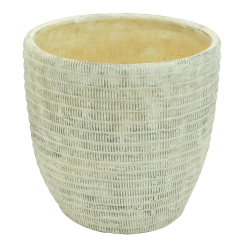 Vaso In Cemento Diam. Cm.18X17H