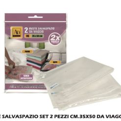 Buste Salvaspazio Set 2 Pz. Cm.35X50 Da Viaggio-8021785766327