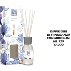 Diffusore Fragranze Con Bastonc. Ml.125 Talco-8021785801325