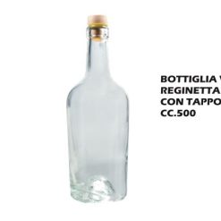 Bottiglia Vetro Reginetta Cc.500 Con Tappo-8057018597680