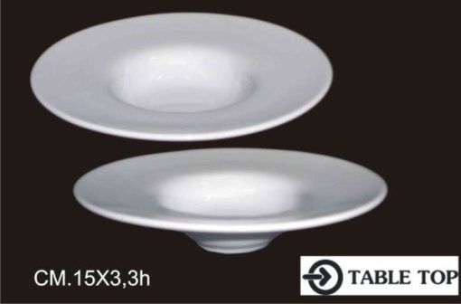 Coppetta Bowl Tonda Porcell. Bianco Cm.15-8033406675406