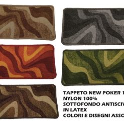 Tappeto New Poker 1 F Cm.57X140 Colori Assortiti-8057018705672