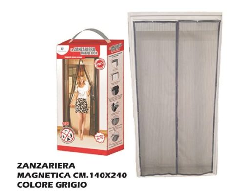 Zanzariera Grigia Cm.140X240-8056040526903