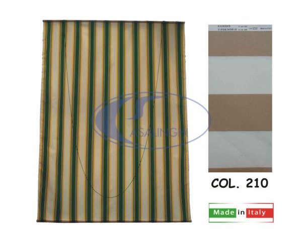 Tenda Stoffa Cm.200X300 Bianco/Tortora-8024078001457