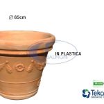 Vaso Festonato Doppio Bordo Cm.65 Impruneta-8056450703017