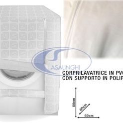 Coprilavatrice C/Cerniera Bianco Cm.60X60X80H-8016209089588