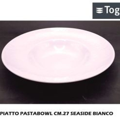 Piatto Pastabowl Cm.27 Seaside Bianco-8056444129755
