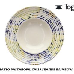 Piatto Pastabowl Cm.27 Seaside Raimbow-8056444313666