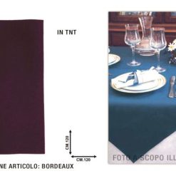Tovaglia Coprimacchia Tnt 120X120 Set 25 Pz. Borde-8033757431317