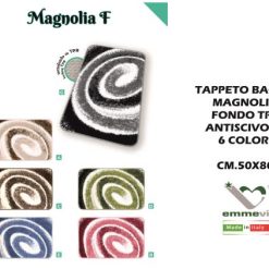 Tappeto Bagno Cotone Magnolia Cm.50X80 Dis.F-8011865311301