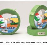 Nastro Carta Verde 7 Gg Uvr Mm.19X50-8014846534256