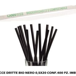 Cannucce Dritte Bio Nero 0