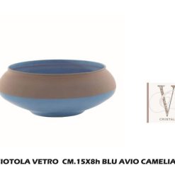 Ciotola Piccola Blu Avio Cm.15X8H Camelia-8050539473235