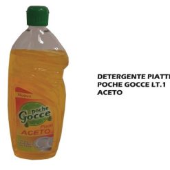 Detergente Piatti Poche Gocce Lt.1 Aceto-8006509102605