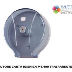 Distributore Carta Igienica Mt.400 Trasp. Wave-8056324530015