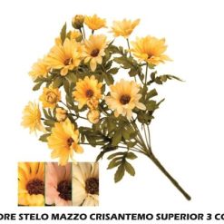 Fiore Stelo Mazzo Crisantemo Superior 3 Col.-8031244199863