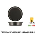 Formina Art.35 Tonda Liscia Cm.8X2 Cf.6 Pz.-8014932200638