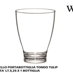 Secchiello Champagne Tulip Trasparente-8005778001787