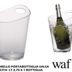 Secchiello Rinfrescatore "Salsa" Satinato Da 1 Bottiglia-8005778003033