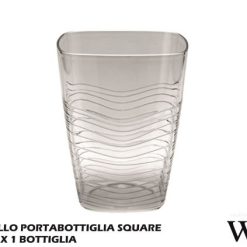 Secchiello Champagne Trasparente Cm.19X19X24H-8005778007659