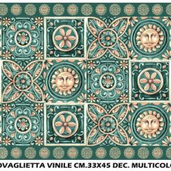 Tovaglietta Vinile Cm.33X45 Dec.Multicolor-1206111102216