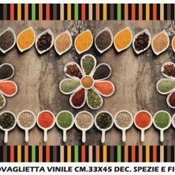 Tovaglietta Vinile Cm.33X45 Dec.Spezie-1206111102315