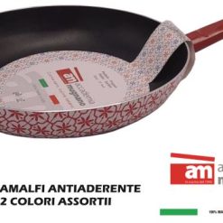 Padella Amalfi Antiaderente Cm.32 Col. Ass.-8010111050339
