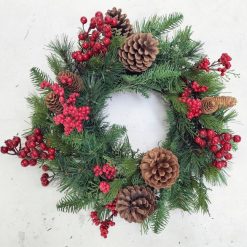 Corona Natalizia Alta Badia Diam. Cm.45-8034052261357