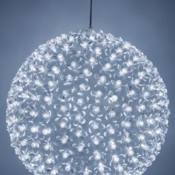 Sfera Decorazione 300 Led X Esterno Cm.26 Bianco-8021785571839