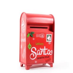 Cassetta Postale Di Babbo Natale Cm.34